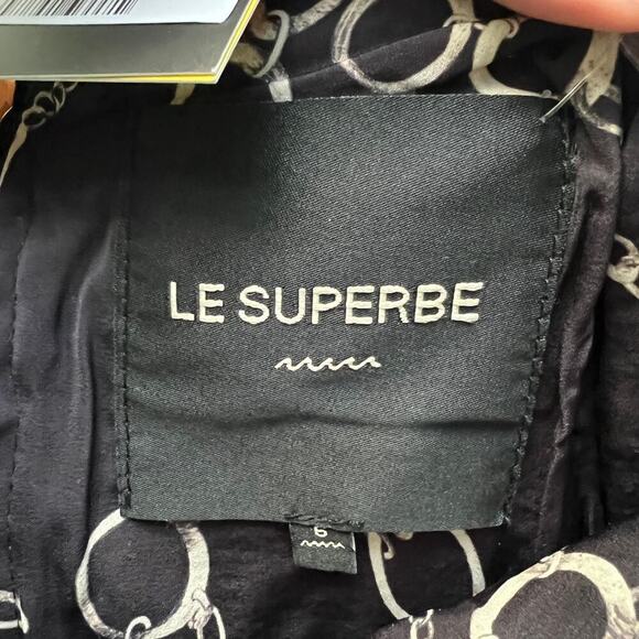 NWT NEW Le Superbe Monte Carlo Sequin Tweed Mini Skirt Size 6 - Picture 6 of 7